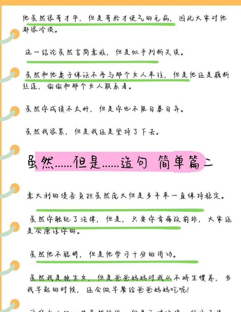 巧用虽然...可是...造句，提升表达魅力！