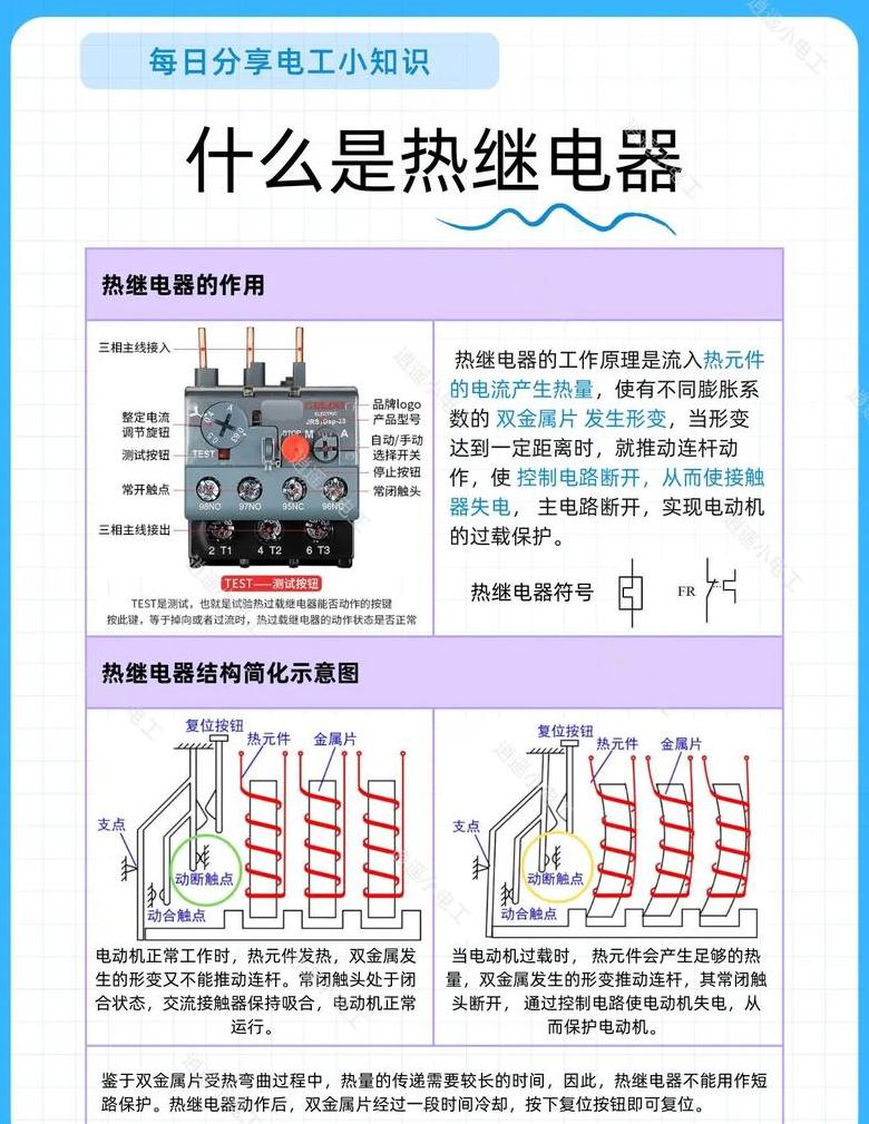 电机过载保护器选择攻略：安全稳定，延长电机寿命